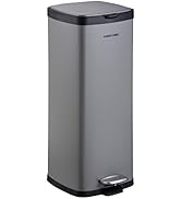 Casa & Casa Soho Pedal Bin | Modern and Stylish Trash Can | 30L Bin for Kitchen, Bathroom, Bedroo...