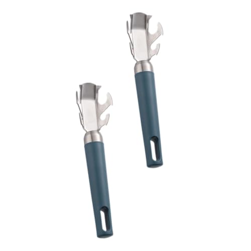 CONGARTENO 2piezas Grippers De Inoxidable Para Platos Calientes Resistentes Al Calor Utensilios De Cocina Para Sacar Platos y Ollas Del Horno y Microondas Azul