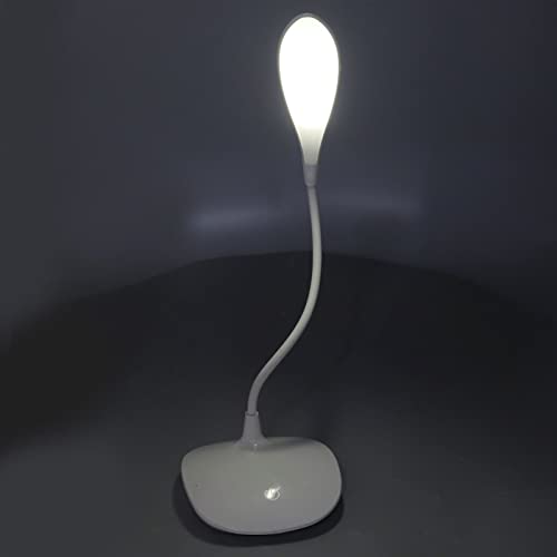 Jonlaki Lámpara de Escritorio LED con Cuello de Cisne con Control Táctil, Carga USB, 3 Modos de Brillo para Uso Doméstico y de Estudio - imagen 9