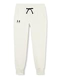 Under Armour Damen Rival Fleece Joggers Pants, Stone, XL EU