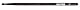Vic Firth vf-n2bb Nova 2B Wood Tip Drum Sticks – Schwarz