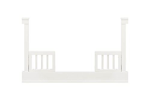 Nameasake Toddler Bed Conversion Kit For Tanner In Warm White #TOP1