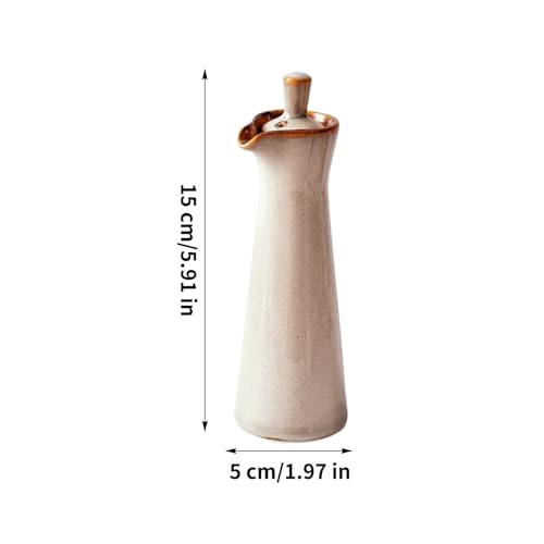 Tarro de cerámica japonesa de 120 ml para servir salsa de soja y condimentos en la mesa 7