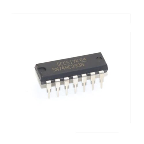 SN74HC393N - Contenedor doble de 4 bits CNTR 14-DIP HC393 74HC393 (10 unidades)