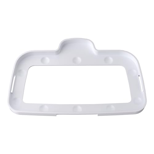 Steam Mop Carpet Glider Attachment, White Plastic Frame for MultiPurpose