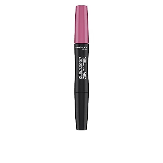 Rimmel London. Lasting Provocalips. Labial fijo. 410 Pinky promise. Paso 1: 2.3mL, Paso2: 1.6g