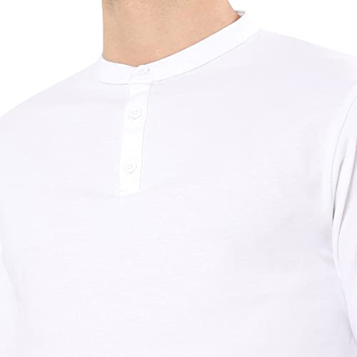 Image of Bewakoof Men's Solid 100% Cotton T-Shirt - Regular Fit, Round Neck, Half Sleeves
