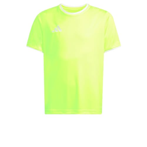 adidas Mixte Enfant Entrada26 Jersey Kids Shirt, Team Solar Yellow 2/White, 13-14 Years