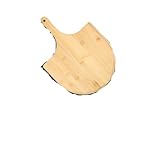 OPIGJUFD Pala Pizza Pala de pizza bambú 1 a 4 piezas, utensilios for hornear, tabla cortar con mango cómodo, for servir y pelar(1PCS)