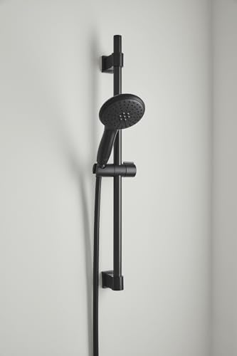 Grohe Vitalio Start 110, Manopola Doccia, Nero Opaco, 2 Getti, Risparmio Idrico - 10