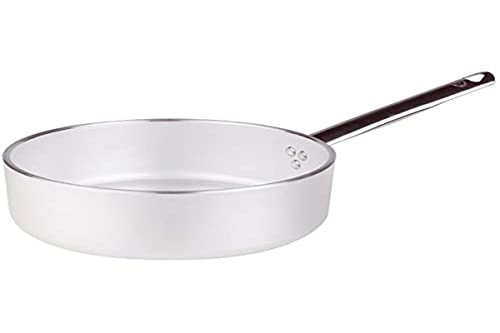 Pentole Agnelli Aluminium Professional Casserole Pan 5 Mm. Thick with One Handle, Diameter 20 cm.