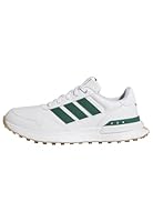 adidas Damen S2G 26 Leather Spikeless Golf Shoe, FTWR White/Collegiate Green/Gum M2, 40 EU