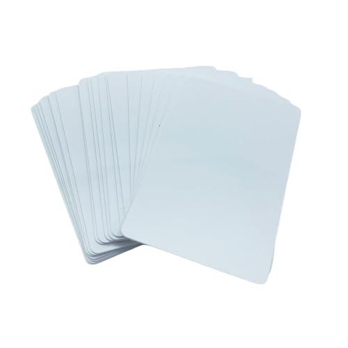 Tarjeta en blanco UID con 20 tarjetas inteligentes UID, 13,56 MHz intercambiable IC PVC para control de acceso M1 Mi Fare (20)