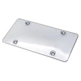 Tinted License Plate Privacy Cover Camera Blocker G6S3(B)