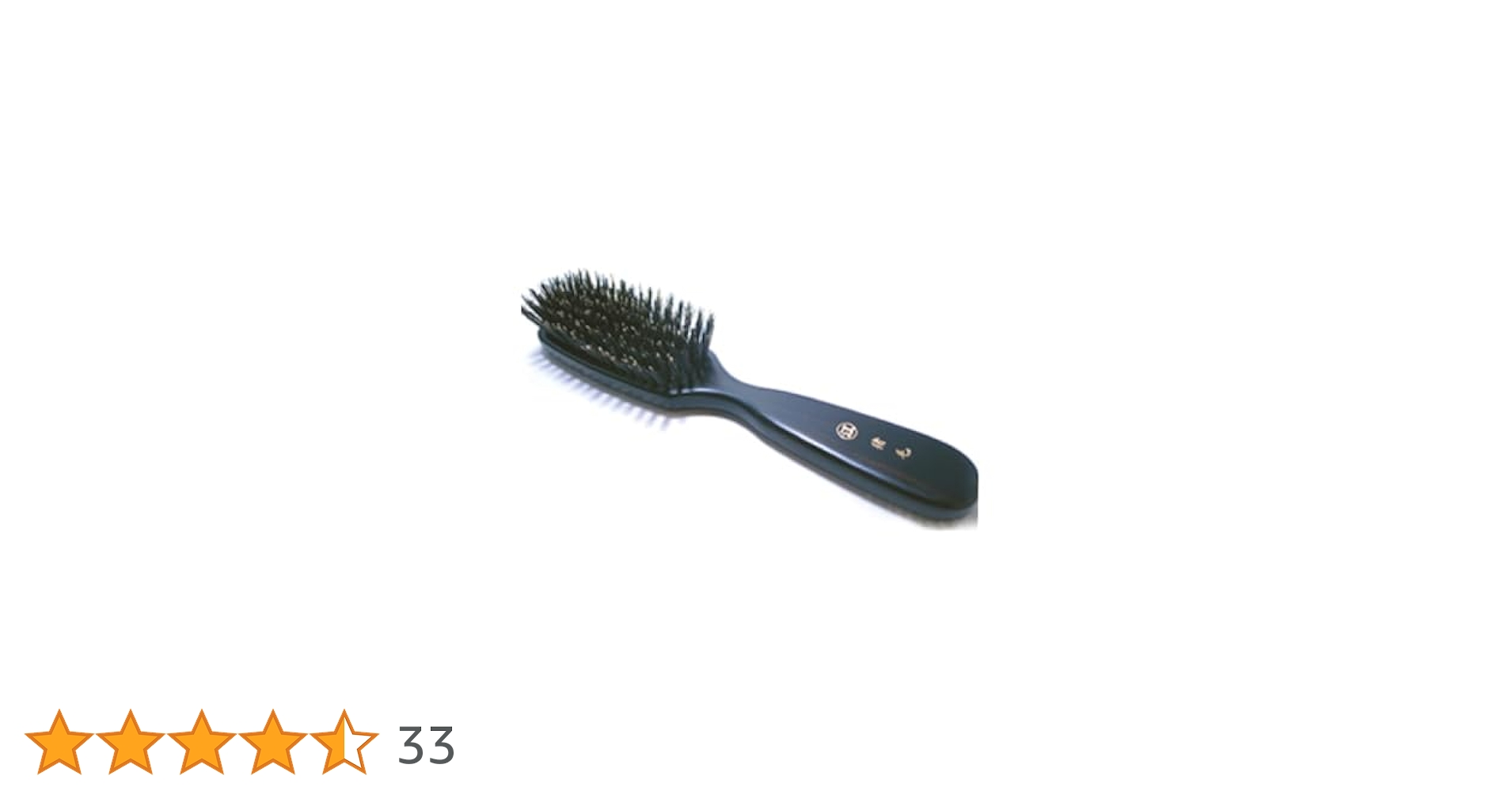 Amazon | [創業300年 江戸屋 高級ヘアブラシ] 猪毛ヘアブラシ7行