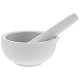 Matériau fiable : fabriqué en céramique durable, il résiste à l'usure et garantit une efficacité de broyage optimale. pilon en porcelaine, outil de broyage