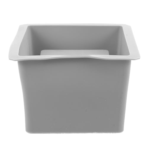HOMSFOU Moule Silicone Grand Format pour Pots de Fleurs Béton Moule Double Carré et DIY pour Succulentes Résistant et Réutilisable Décoration Intérieure...