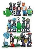 MAGGIFT Plants vs Zombies Series PVC Toys,16 Piece