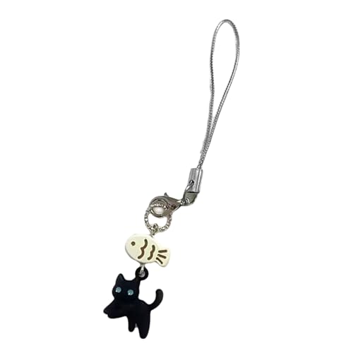 LfrXtra Práctico Adorno Hecho A Mano Con Cuentas Para Gatos Colgante Versátil Teléfono Portátil Mejoras De Estilos Uso Diario Accesorio De Viaje