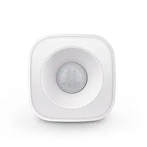 Techdash Smart Motion Sensor - Wireless Home Security System, PIR Motion Detector Alert, Compatible with Alexa