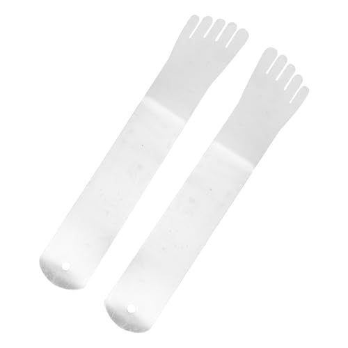 Gogogmee 2pcs Aluminum Sock Jigs Sock Shaping Boards for Men's Organizing Tool Display Board for