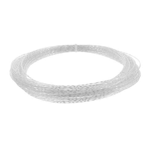 HONMEET Nylon Badminton String 1 Roll Training Thread Long Easy to Cut Replacement for Rackets Durable Break Resistant