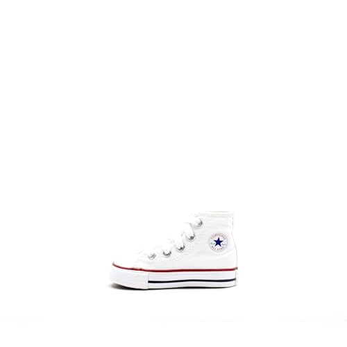 Converse Chuck Taylor All Star wysokie trampki chłopięce unisex dla dzieci, Optyczny biały, 20 EU