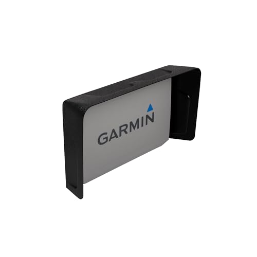 Image of BerleyPro Garmin Fish Finder Visor - Sun Cover & Glare Reduction - Fits Echomap UHD /UHD2 /Ultra, GPSMAP, Striker, Echomap Chirp & More - CNC Machined ASA Plastic