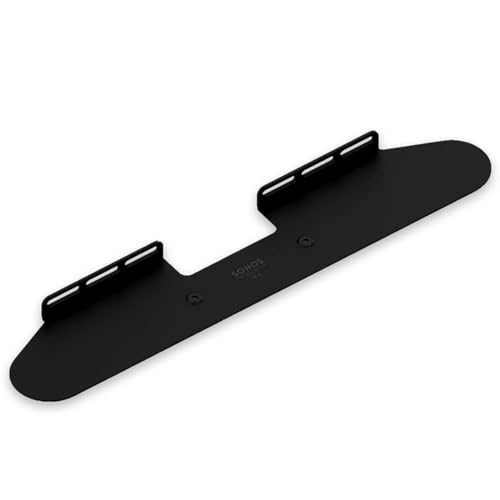 Sonos Wall Mount for All-New Sonos Beam Sound Bar - Easy to Install Speaker Wallmount Kit (Black) (BM1WMWW1BLK)