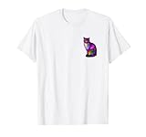 Photo Gallery gatto colorato pop art ritratto kitty maglietta Photo Gallery gatto colorato pop art ritratto kitty maglietta