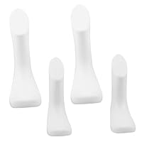 Garneck 4pcs Plastic Foot Model Shoes Support Fake Feet for Sock Mannequin for Socks Booties Newborn Mannequin Display