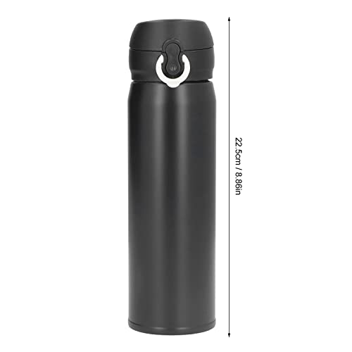 Botella de Agua Aislada de Acero Inoxidable de 500 Ml, Botella de Agua Termo de Doble Pared Aislada, Taza de Café… - Imagen 5