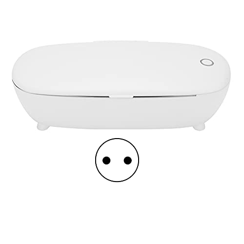Brilluxa Machine à Laver Les Bijoux 450 ML, Mini Nettoyeur à ultrasons 46 kHz pour Nettoyer Les Lunettes, Bijoux, Lunettes, Tous Les Soins dentaires, dispositifs de retenue,