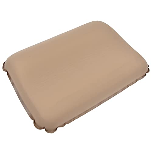Yuecoom Self Inflating Camping Pillow, Soft Waterproof Travel Pillows for Sleeping, Compressible Portable Blow Up Pillow Camping Backpacking Pillow for Travel Camping Car