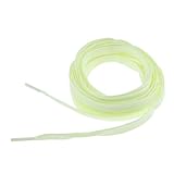 * 1 par en paquete F Fityle 1 Par de Cordones de Cincha Fluorescente para Patines de Ruedas, Botas de Patinaje en Línea - Amarillo, Tal como se Describe