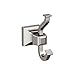 Amerock BH36020G10 | Brushed Nickel Single Robe Hook | 4-1/4 in. (108 mm) Length Towel Holder | Mulholland | Towel Hook for Bathroom | Bathroom Hardware | Bath Accessories