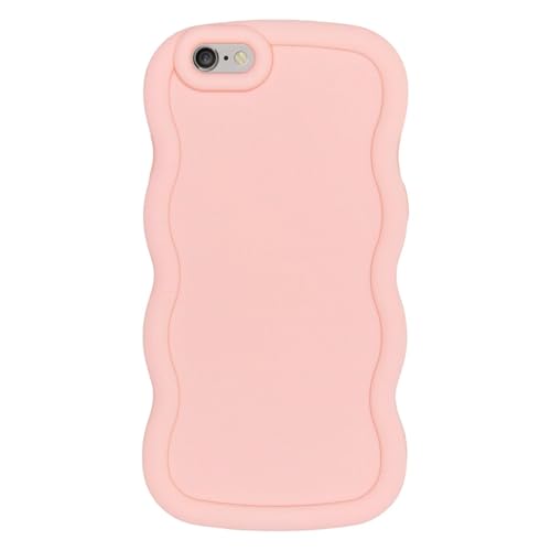 WOGROO Slim Fit TPU Case for iPhone 6/6S Plus, Light Pink