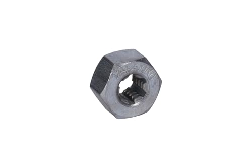 Image of Century Drill & Tool 92900 Fractional Right Hand Rethreading Die, 1 /4-20 NC | 7 /16 inch across flats, external thread cutting, thread restoration