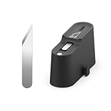 HOZO 20 Stück NeoBlade 01 Standardklinge, feuchtigkeitsbeständige Blisterpackung, entworfen für dickes Materialschneiden und Spalten, federbelasteter Sicherheitsspender mit Entsorgungsschlitz