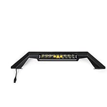 Bull Bar with LED Light Bar Mount fits most DV8 Offroad MTO Series Front Bumpers | Steel Construction | Accommodates 13-inch Elite Series Light Bar | DV8 Offroad