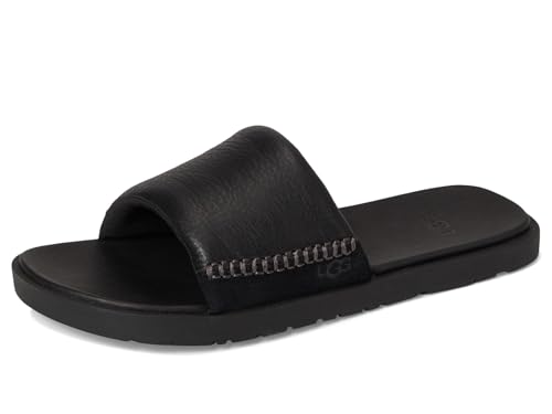 UGG Seaside Ii Slide Sandale für Herren, Schwarz, 44 EU