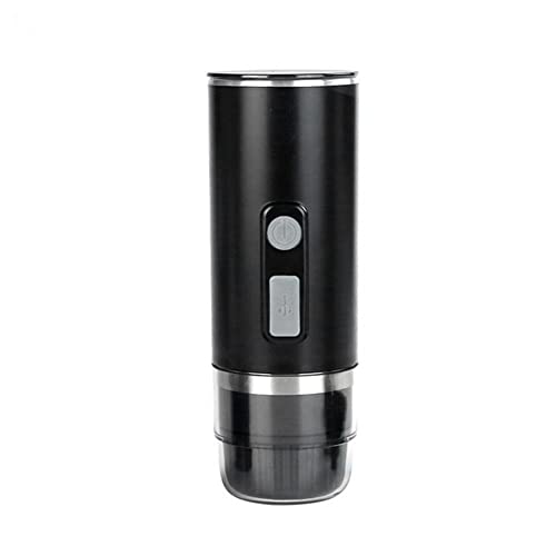 Sirxlevcy Cafetera PortáTil para el Hogar y el AutomóVil Cafetera Espresso Cafetera EléCtrica CáPsula Café en Polvo de Doble Uso