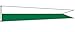 Dori Pennant Flag (White & Irish Green, 14 Foot)
