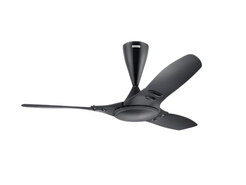 Image of USHA EX9 BLDC 1200mm High Speed Dust Resistant 5 Star 100% Copper Motor Premium Ceiling Fan (Midnight Black)