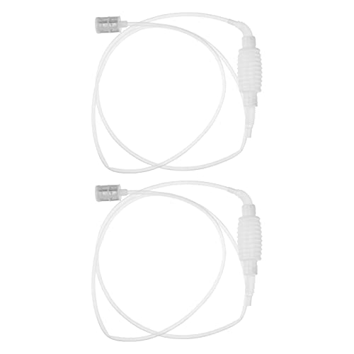 Yardwe 2Pcs Mudança Da Água Do Tanque de Peixes de Aquário Sifão Vácuo Trocador de Água Bomba Gravel