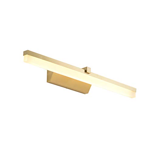 Preisvergleich Produktbild Bad messing wandleuchte moderne led badezimmerspiegel licht make-up beleuchtung 3200 karat warmes licht bild licht bad zubehör [energieklasse a + +]
