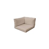 TK Classics 010CUSHION-CORNER-WHEAT Cushions Patio Furniture, 1 Count (Pack of 1), Wheat