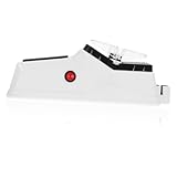 SOLUSTRE elektrischer Messerschärfer Arbeitsplatten-Schärfwerkzeug Scherspitzer Anspitzer komfortabel elektrisch Wetzstein maschine Haushaltsschärfen Plastik