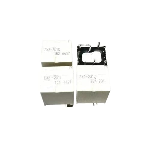 Relais de voiture EX2-2U1L 12V à 10 broches pour une commutation électrique stable et sûre