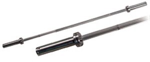 York Barbell 32114 6' Int'L. Chrome Bar 28 Mm